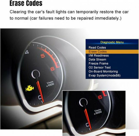 Konnwei Car Diagnostics Digital Tool OBD 2