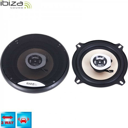 Ibiza Sound CSP5002B Σετ Ηχεία Αυτοκινήτου 5" με 80W RMS (2 Δρόμων)