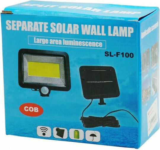 Pals Solar LED Floodlight 1.5W Cold White with Motion Sensor