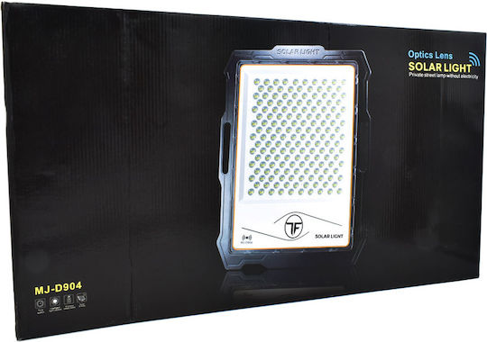 Factory Waterproof Solar LED Floodlight 600W Cold White with Remote Control IP67