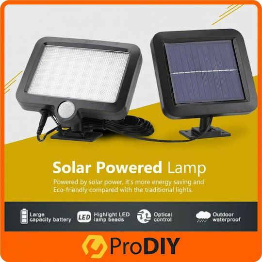 Factory Solar LED Floodlight 10W Cold White 6500K with Motion Sensor