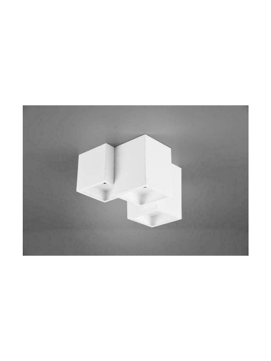 Trio Lighting Fernando Spot cu 6 Lumini și cu Soclu GU10 în Culoare Alb