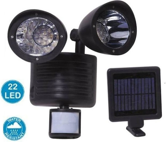 Factory Ηλιακός Προβολέας LED με Αισθητήρα Κίνησης