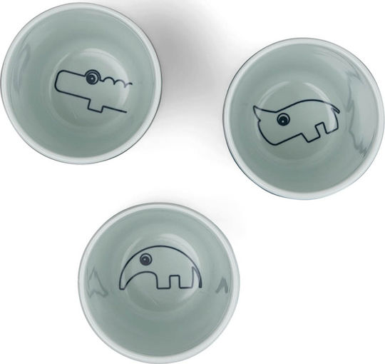 Done by Deer Baby Cups Friends made of Silicone Blue 3pcs 160ml for 24m+m+