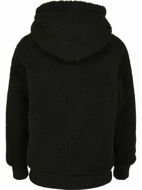 Urban Classics Kids Sweatshirt with Hood Black