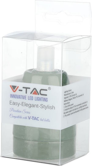 V-TAC VT-799 Ντουί Προέκτασης για Ντουί E27 Πράσινο 3797