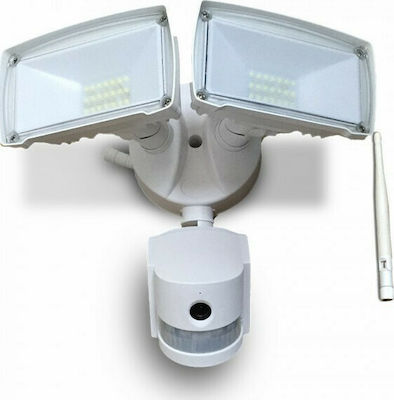 V-TAC Wasserdicht LED Flutlicht 18W Kaltweiß 6000K WiFi mit Bewegungssensor IP66