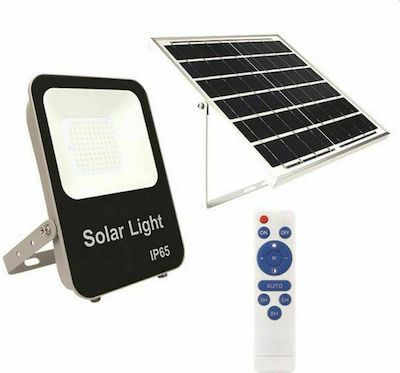 Eurolamp Waterproof Solar LED Floodlight 20W Natural White 4000K IP65