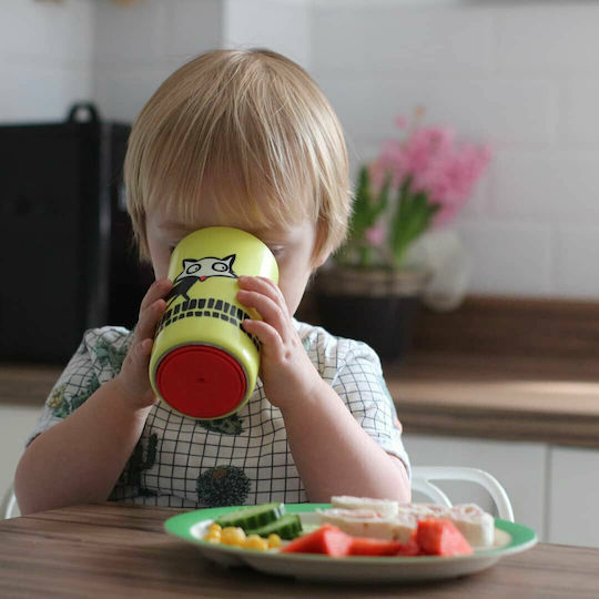 Tommee Tippee Παιδικό Ποτηράκι "No Knock" από Πλαστικό Κίτρινο 290ml για 18m+