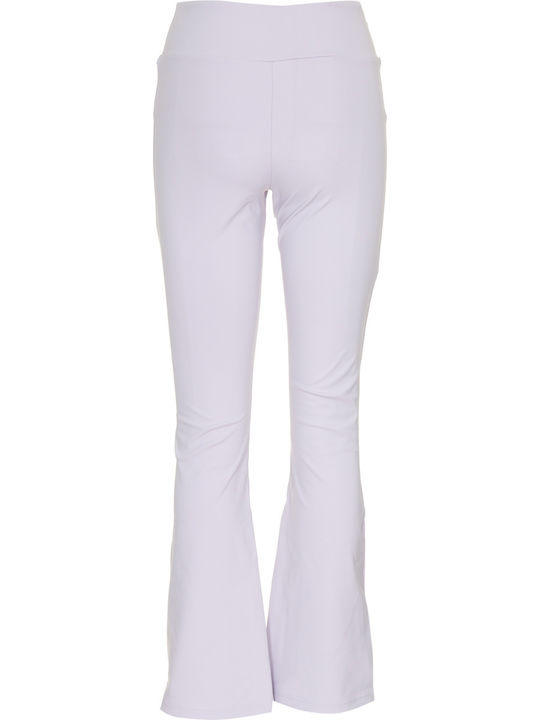 Zoe Training Women's Long High Waist Leggings Gray Melange