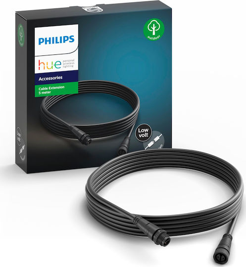 Philips Priză pentru Corpuri de Iluminat 5m Negru 915005641701