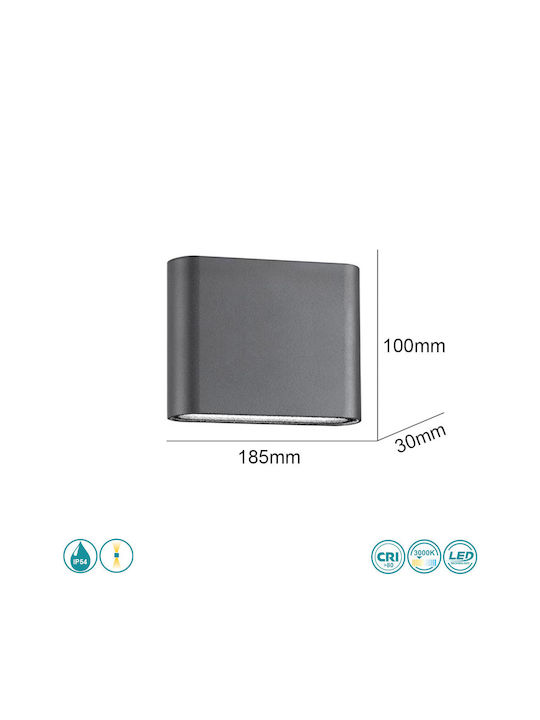 SoleLuce Стенен Външен Плафон LED IP54