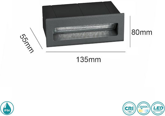 SoleLuce Стенен Външен Плафон LED IP54