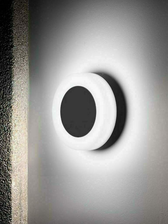 SoleLuce Wandmontierte Außen-Deckenleuchte LED IP65