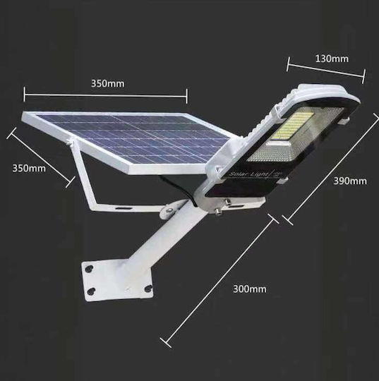 Street Solar Light 50W 5800lm Cold White 6500K with Photocell and Remote Control IP65