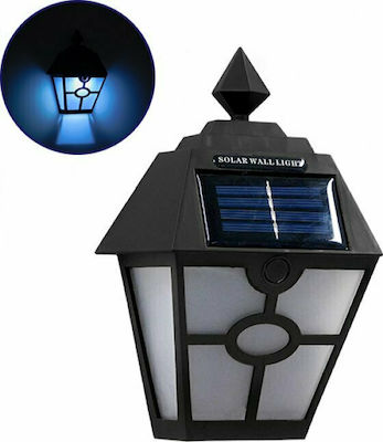 GloboStar Wall Mounted Solar Light Traffic light 1W Cold White 6000K with Photocell IP65