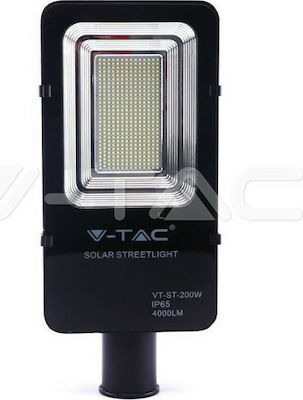 V-TAC VT- Solarleuchte 50W 4000lm Natürliches Weiß 4000K mit Fotodetektor und Fernbedienung IP65
