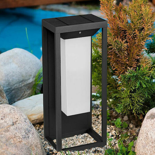V-TAC Wall Mounted Solar Light Traffic light 2W 220lm Warm White 3000K with Motion Sensor and Photocell IP65 14cmx14cmx29cmcm