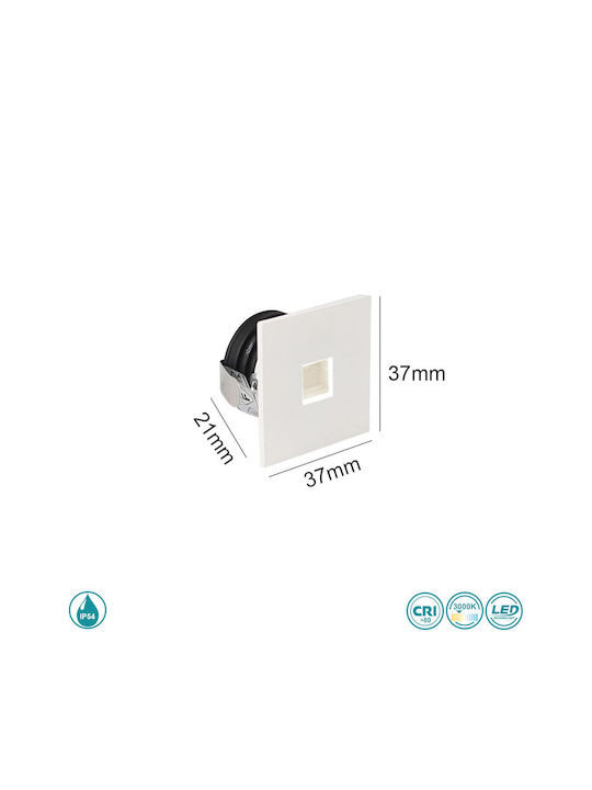 SoleLuce Wandmontiertes Außen-Spotlight LED IP54