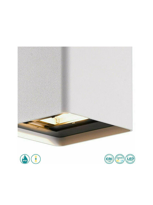 SoleLuce Επιτοίχιο Εξωτερικό Σποτ LED IP54