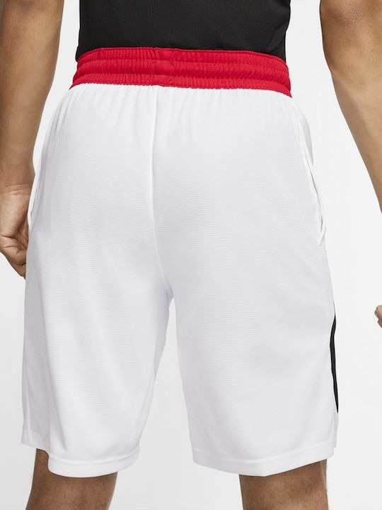 Nike Αθλητική Ανδρική Βερμούδα Dri-Fit Λευκή