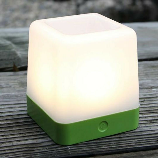 Lutec Cube Lampă Solară pardoseală 1W 100lm Alb Cald 3000K cu Fotocelulă IP44