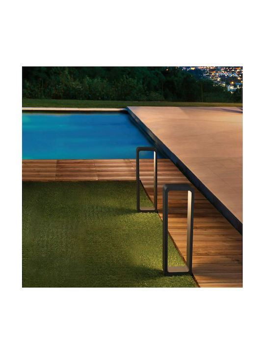 SoleLuce Outdoor Floor Lamp Small Post IP54 Black