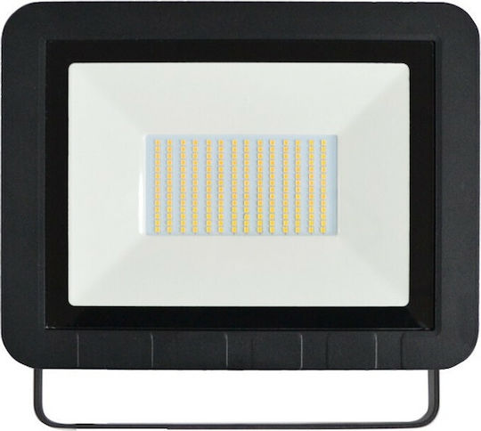 Atman Στεγανός Προβολέας LED 100W Θερμό Λευκό 3000K IP65