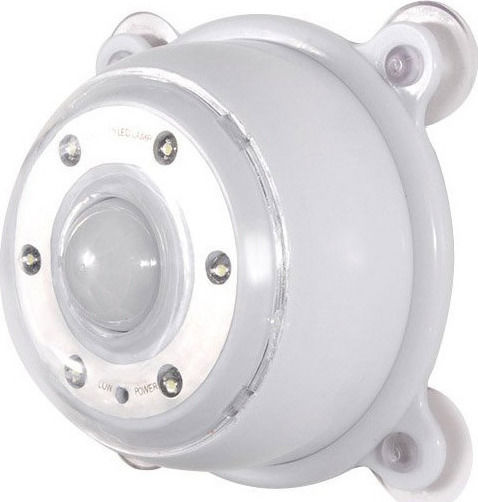 LED Light Spot for Cabinets with Battery Powered and Photocell 1pcs