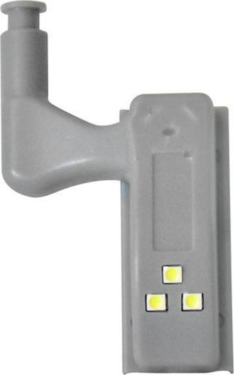 Eurolamp LED Φωτιστικό Μεντεσέ για Ντουλάπες με Τροφοδοσία Μπαταρίας 4τμχ