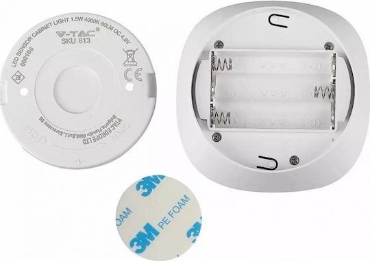 V-TAC LED Light for Cabinets with Battery Powered and Motion Sensor VT-80 1pcs