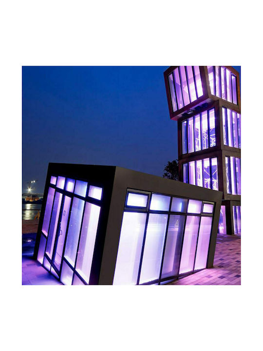 SoleLuce Außenstehlampe Wall Washer 300W RGB IP67 Schwarz