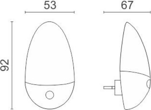 Spot Light LED Lumină de noapte Spot 1buc