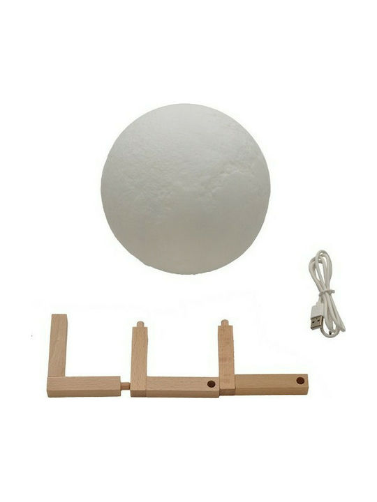 GloboStar Moon Dekorative Lampe Mondlicht Mehrfarbig