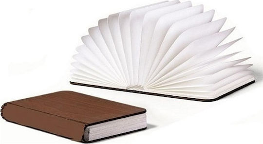 Декоративна Лампа Книга Кафяв