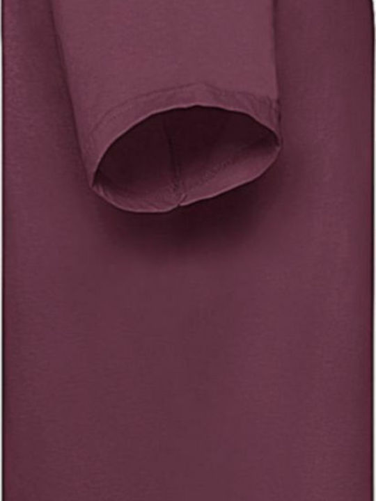 Fruit of the Loom Valueweight Τ Men's Short Sleeve Promotional T-Shirt Burgundy