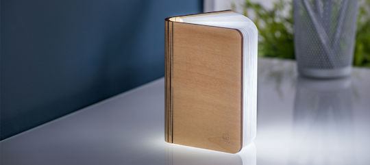 Gingko Διακοσμητικό Φωτιστικό Smart Book Light Maple LED Θερμό Λευκό 2700K Βιβλίο 9εκ.