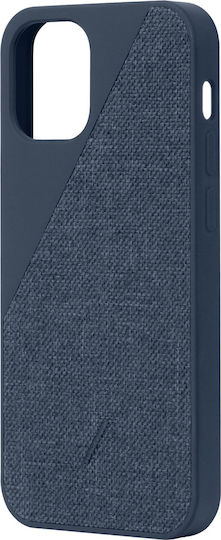 Native Union Clic Canvas Back Cover Tesatura Indigo (iPhone 12 mini)