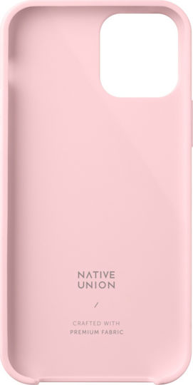 Native Union Clic Canvas Back Cover Υφασμάτινο Rose (iPhone 12 mini)
