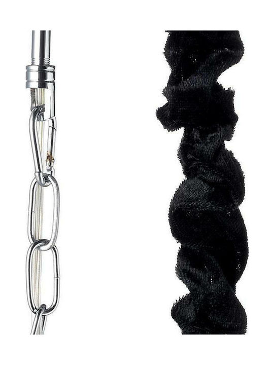 Aca Gladiolo Chandelier Candlestick 8xE14 Transparent 57cm BLK80418PCC