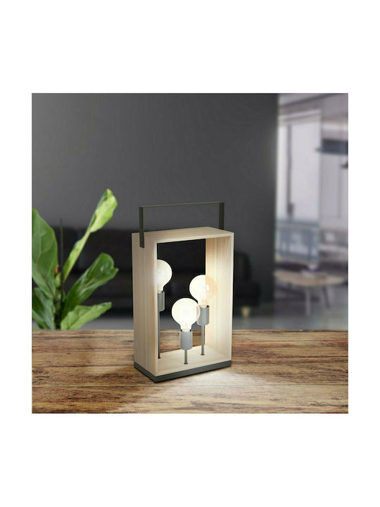 Eglo Famborough Decorative Lamp with Socket for Bulb E27 Beige