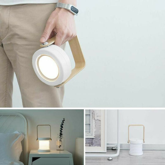 Allocacoc LanternLamp Декоративна Лампа Lattern Бял