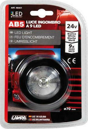 Lampa Lkw-Volumenlichter 1Stück 24V - Weiß L9846.1