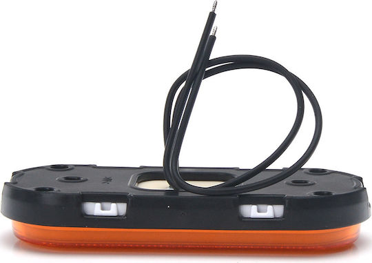 WAS W1399-ORA Φώτα Όγκου Φορτηγού 1бр 12 / 24V - Orange