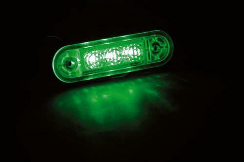Lampa Lumini de Volum ale Camionului 1buc 24V - Verde L9700.2