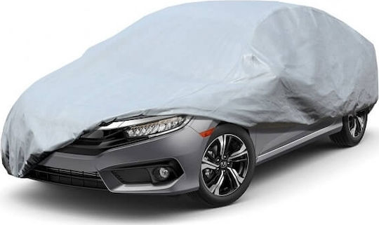 Carsun Car Covers with Carrying Bag 430x160x120cm Waterproof Medium with Straps