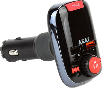 Akai FM Transmitter Αυτοκινήτου με USB