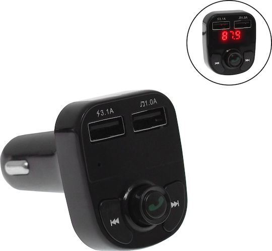 FM Transmitter Αυτοκινήτου με USB