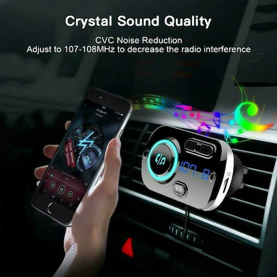 Factory FM Transmitter Αυτοκινήτου με Bluetooth