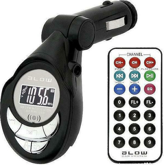 Setty FM Transmitter Αυτοκινήτου GSM016486 με MicroSD / Bluetooth